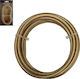 Eurolamp Stoffkabel 2x0.75mm² 3m in Beige Farbe...