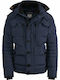 Wellensteyn Herren Winter Jacke Puffer Marineblau