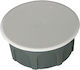 CHaralampidis Flush Electrical Box Branching Round Ø69mm in Gray Color