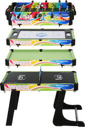 HomCom Standing Multiplayer Football Table