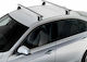 Cruz Airo X 108cm. für Opel Corsa (mit Dachträgerfüßen und Schloss) Silber