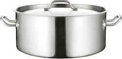 GTSA Stainless Dutch Oven Capacity 6lt with Diameter 28cm and Height 10cm.