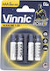 Vinnic Positive Power Αλκαλικές Μπαταρίες AAA 1.5V 4τμχ