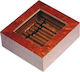 Lubinski D2753 Holz Schaukasten Befeuchter für Zigarren 100 27cmx25cmx10cmcm.
