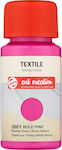 Royal Talens Art Creation Textile Υγρό Χρώμα Χειροτεχνίας Φούξια για Ύφασμα 3501 Bold Pink 50ml
