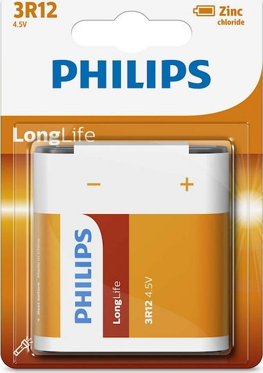 Philips Longlife Baterie Zinc 3R12 4.5V 1buc