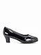 B-Soft Anatomic Patent Leather Black Heels