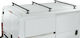 Cruz Roof Bars Steel 175cm. (with Roof Rack Legs and Lock) Silver