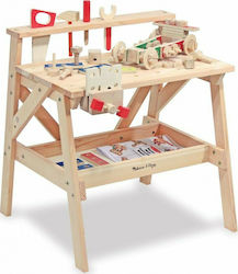 Melissa & Doug Kids Workbench made of Wood for 3+ Years Old