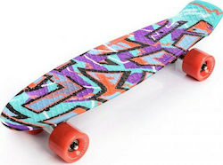 Meteor Graffiti Complete Penny Board 5.90" Multicolour