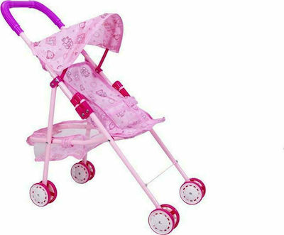 Doll Stroller Καρότσι Κούκλας Με Τέντα