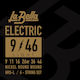 La Bella Electric Guitar Strings Set Nickel Wound 9-46 Light