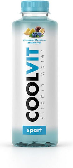 Coolvit Βιταμινούχο Νερό Sport με Γεύση Ανανά,Βατόμουρο και Φρούτα του Πάθους 0.5lt