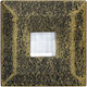 Adeleq Square Metallic Recessed Spot with Integrated LED Bronze 4x4cm. 1pcs
