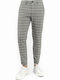 Men's Pisa Petit Check Trousers - Brown Check