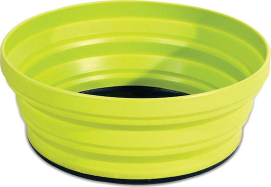Sea to Summit X-Bowl Camping Cooking Utensils Plate Lime 650ml