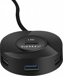 Earldom ET-HUB06 USB-Hub 4 Anschlüsse (USB-A)