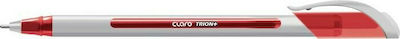 Claro Trion Plus Pen Ballpoint 1mm with Red Ink