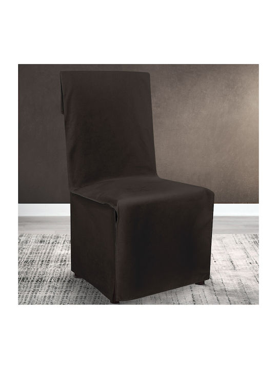 Lino Home Chair Elastic Cover Renas 217 Brown