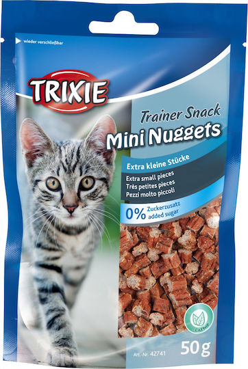 Trixie Mini Nuggets Gustări Delicioase cu Ton pentru Pisici adulte 50gr 42741