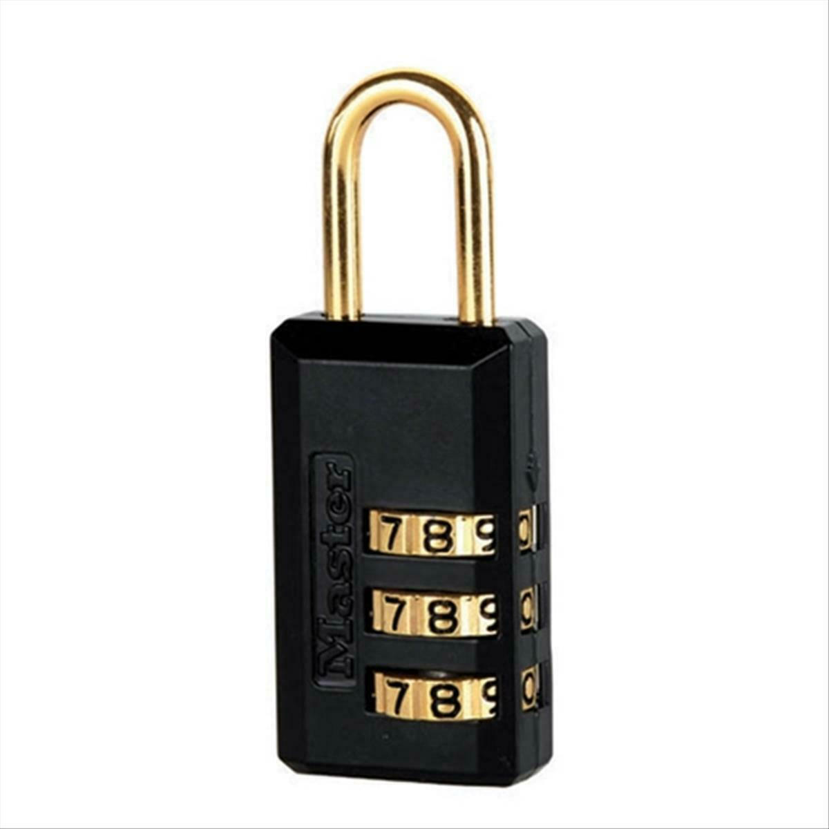 Master Lock 647D Μπρούτζινο Λουκέτο Μακρύλαιμο Συνδυασμού Μεταβλητού