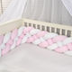 Baby Oliver Crib Bumper Braided Inside 24x200cm