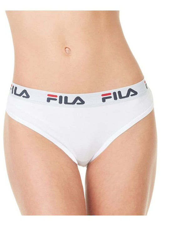 FILA Urban Βαμβακερό Γυναικείο String Λευκό