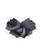 MadMax MTI-83 Herren-Sporthandschuhe fürs Fitnessstudio, Grau