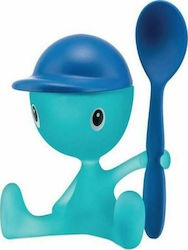 Alessi Plastic Baby Eggcup Cico 3pcs Blue