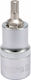 Yato Spline Socket 1/2" - M10 Walnut with Spline Head and Socket 1/2'' M10x55mm