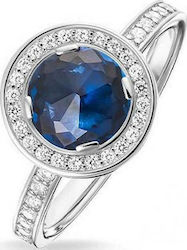 Thomas Sabo Women's Silver Ring with Stone