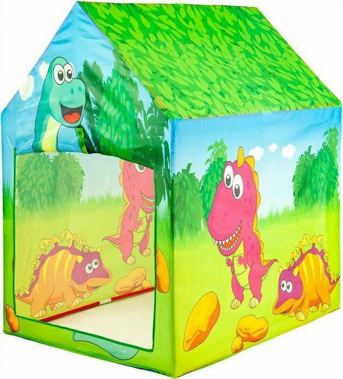 Kinderzelt kleines Haus Dino Grünes
