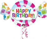 Φόιλ Καραμέλα Happy Birthday 101cm 1τμχ