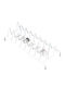 Sidirela Cabinet Dish Rack No34 Metallic 34x10x34cm Silver