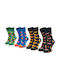 Happy Socks Bărbați Șosete cu Model Multicolor 4Pachet