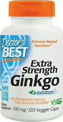 Doctor's Best Extra Strength Ginkgo 120mg 120 Kapseln