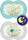 Mam Night Orthodontic Pacifiers Silicone Night ...