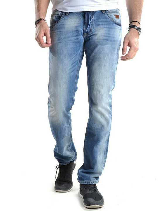 16001-302-0132 Herren Jeanshosen Slim Fit Blau