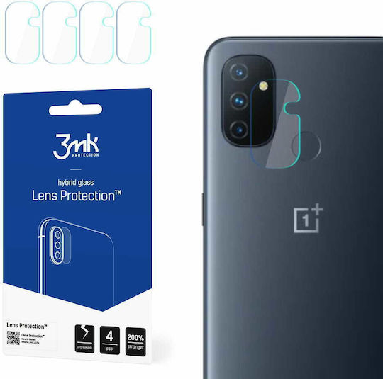 3MK Lens Camera Protection Tempered Glass Transparent for the OnePlus Nord N100