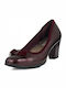 B-Soft Anatomic Burgundy Heels