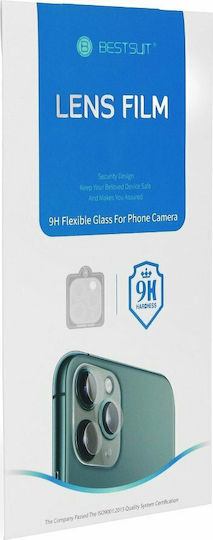 Bestsuit Flexible Nano Glass 9H Lenses Camera Protection Tempered Glass Transparent for the iPhone 12 mini