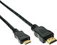 InLine Cable HDMI male - mini HDMI male 3m Μαύρο
