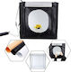 E-Reise Portable Photo Studio Box Photo Box Lighted with Multiple Backrounds 80x80x80cm