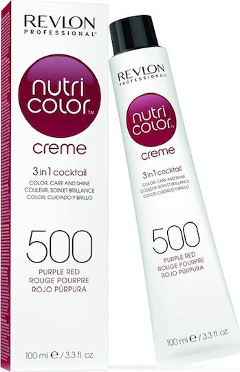 Revlon Nutri Color Creme Tube Toner 500 Purple Red 100ml
