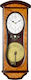 Rhythm Antikes Wanduhr Kunststoff Braun 27x9.7cm
