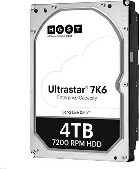 Western Digital Ultrastar DC HC310 4TB HDD Festplatte 3.5" SATA III 7200Umdrehungen pro Minute mit 256MB Cache für Server 0B35950 HC310