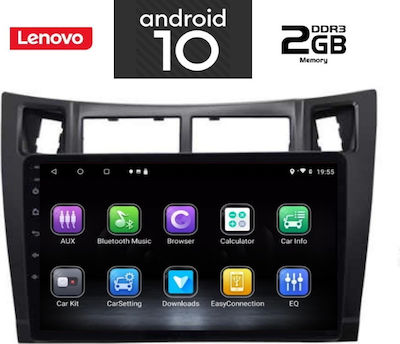 Lenovo Car-Audiosystem für Toyota Yaris 2006-2011 (Bluetooth/USB/AUX/WiFi/GPS) mit Touchscreen 9"