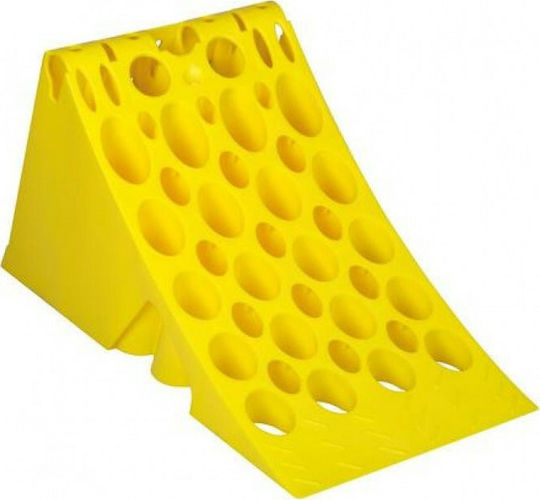 Lampa Truck Wheel Chock Wheel Spacer E53 Thermoplastic Yellow Din76051-E53 1Pc