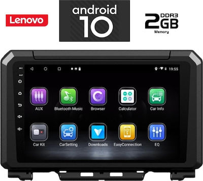 Lenovo Car Audio System for Suzuki Jimny 2017> (Bluetooth/USB/AUX/WiFi/GPS/CD) with Touch Screen 9"