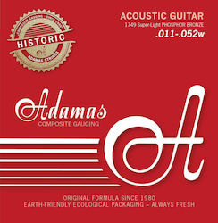 Adamas Historic Reissue Σετ Χορδών Phosphor Bronze Adamas Historic Reissue Σετ Χορδών Phosphor Bronze